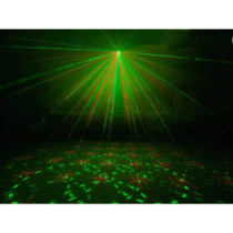 BeamZ Bianca gobo lézer fényeffekt - RGB (3 szín) hang / automata vezérlés (330 mW)