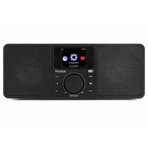 Audizio Rome internet rádió, 50W (WiFi + Bluetooth) - Fekete