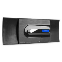 Audizio Tours Compact Stereo Hifi rendszer, FM rádióval (CD, Bluetooth, MP3) - FEKETE