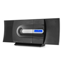 Audizio Tours Compact Stereo Hifi rendszer, FM rádióval (CD, Bluetooth, MP3) - FEKETE