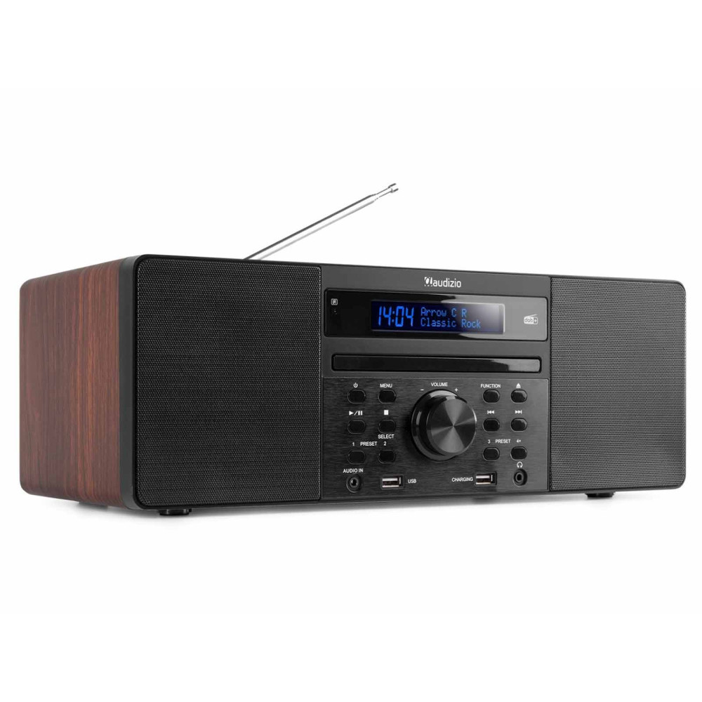 Audizio Prato FM rádió, 60W (CD + USB + Bluetooth + FM) - fa