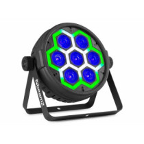 BeamZ BT410 PAR, 7x10W 4-in-1 LED, 60xRGB SMD LED, RGBW, DMX