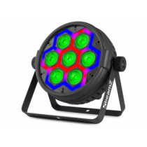 BeamZ BT410 PAR, 7x10W 4-in-1 LED, 60xRGB SMD LED, RGBW, DMX