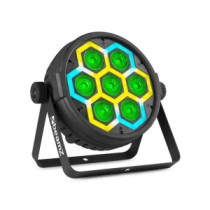 BeamZ BT410 PAR, 7x10W 4-in-1 LED, 60xRGB SMD LED, RGBW, DMX