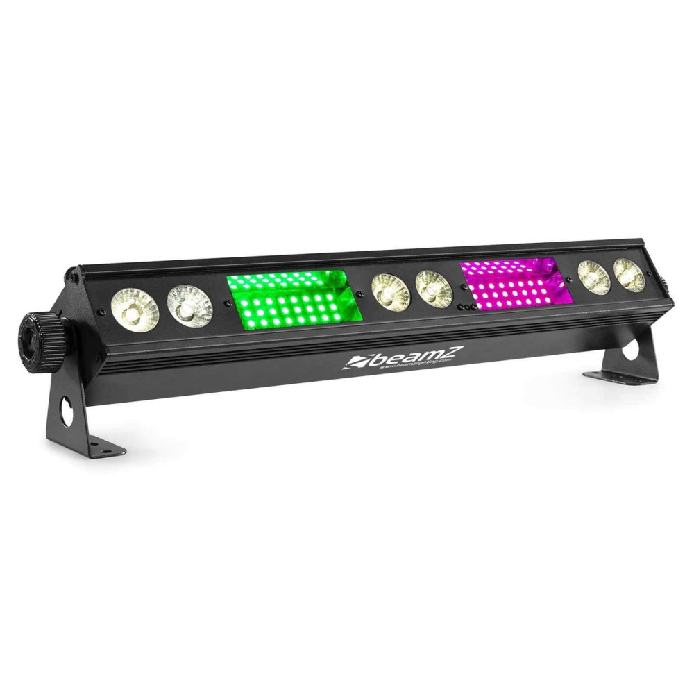 BeamZ LSB340 Több effektes LED, DMX, 6x3W Fehér LED, RGBW Ledek