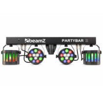 BeamZ PartyBar2 2x Par + 2x Derby (RGBW) fényeffekt szett