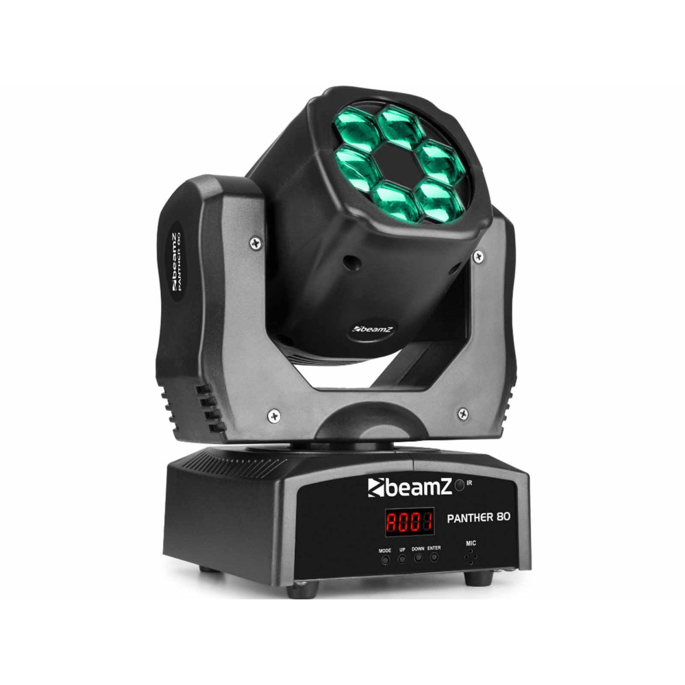BeamZ Panther 80 DMX robotlámpa 6x 12W 4-in-1 CREE RGBW LED