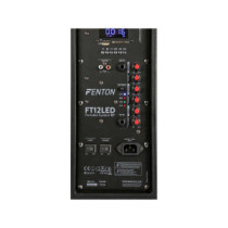 Fenton FT12LED MK2 (12") 700W akkumulátoros hordozható hangfal (1xMik + MP3 + Bluetooth)