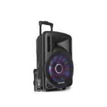 Fenton FT12LED MK2 (12") 700W akkumulátoros hordozható hangfal (1xMik + MP3 + Bluetooth)