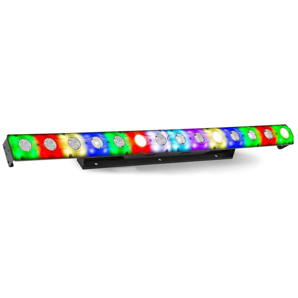 BeamZ LCB14 LED Lámpa, 14x3W Meleg fehér LED, 56x SMD RGB LED