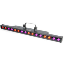 BeamZ LCB-48 Tri-color (16x3W) DMX LED derítő, színező fényeffekt