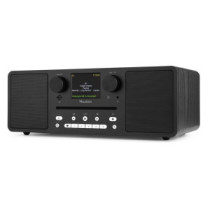 Audizio Naples FM rádió, 60W (CD + USB + Bluetooth + FM + Internet) - Fekete