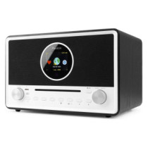 Audizio Lucca Internet rádió, 60W (DAB+ / FM / CD lejátszó) - Fekete