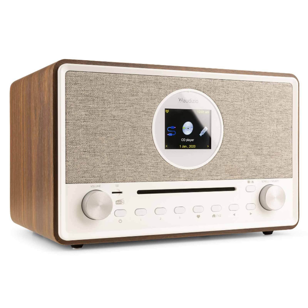 Audizio LUCCA internetrádió DAB+, FM, CD, USB, Bluetooth - fa