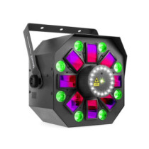 BeamZ Multibox LED effekt, 4-in-1 effekt Derby-Par-lézer-Stroboszkóp, DMX