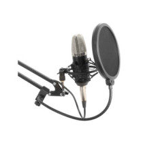 Thunder POP-10 Popfilter mikrofonhoz, Stúdió, Podcast, Youtuber, Gamer, TikTok felhasználásra