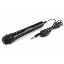 Fenton KMD55 - RGB LED Karaoke PARTY mikrofon (hangvezérelt és auto fény)- fekete