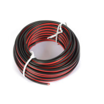 PDConnex RX20-10m Hifi Hangfalkábel Piros-Fekete (2×0,75mm2)-10 méter