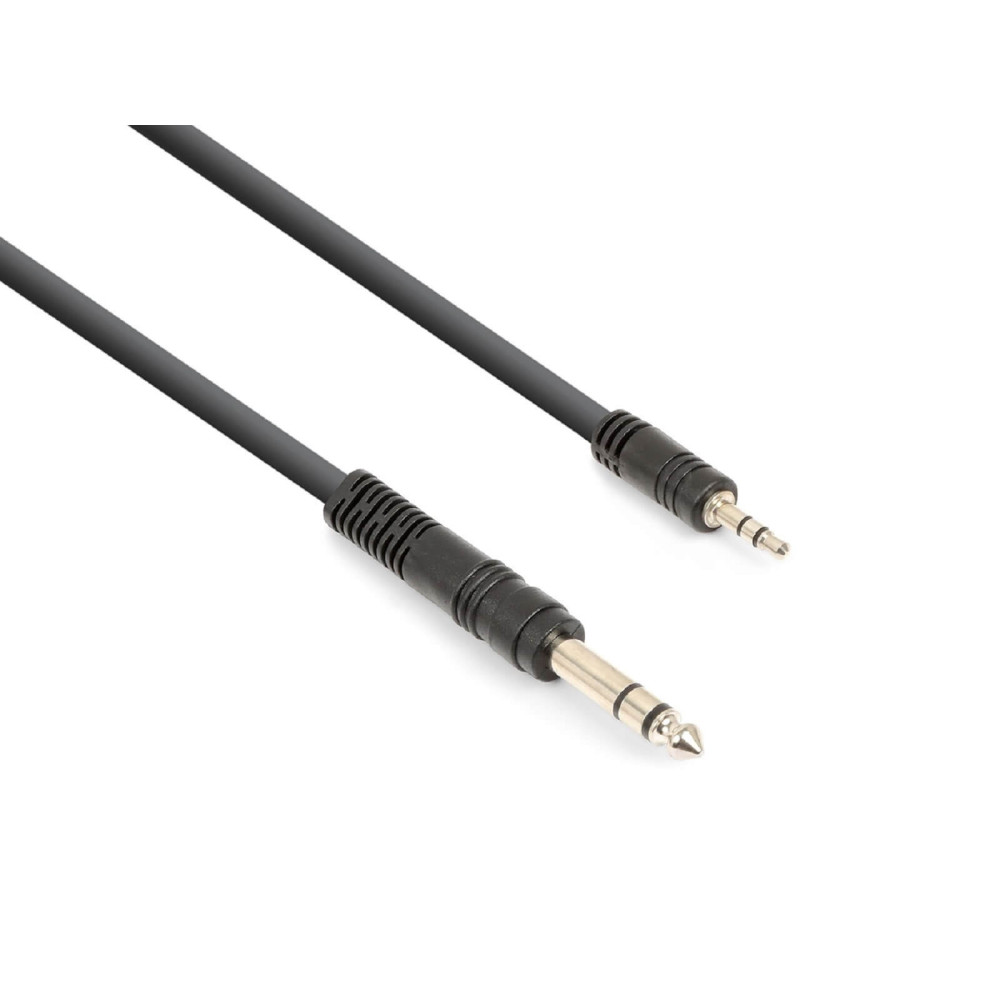 Vonyx CX330-1 sztereo jelkábel (3,5 mm Jack - 6,3 mm Jack) - (1,5 m)