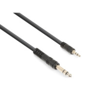 Vonyx CX330-1 sztereo jelkábel (3,5 mm Jack - 6,3 mm Jack) - (1,5 m)