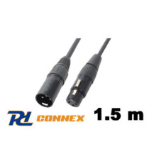 PD Connex CX35-1,5m jelkábel (XLR mama - XLR papa)