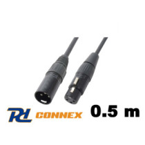 PD Connex CX35-0,5m jelkábel (XLR mama - XLR papa)