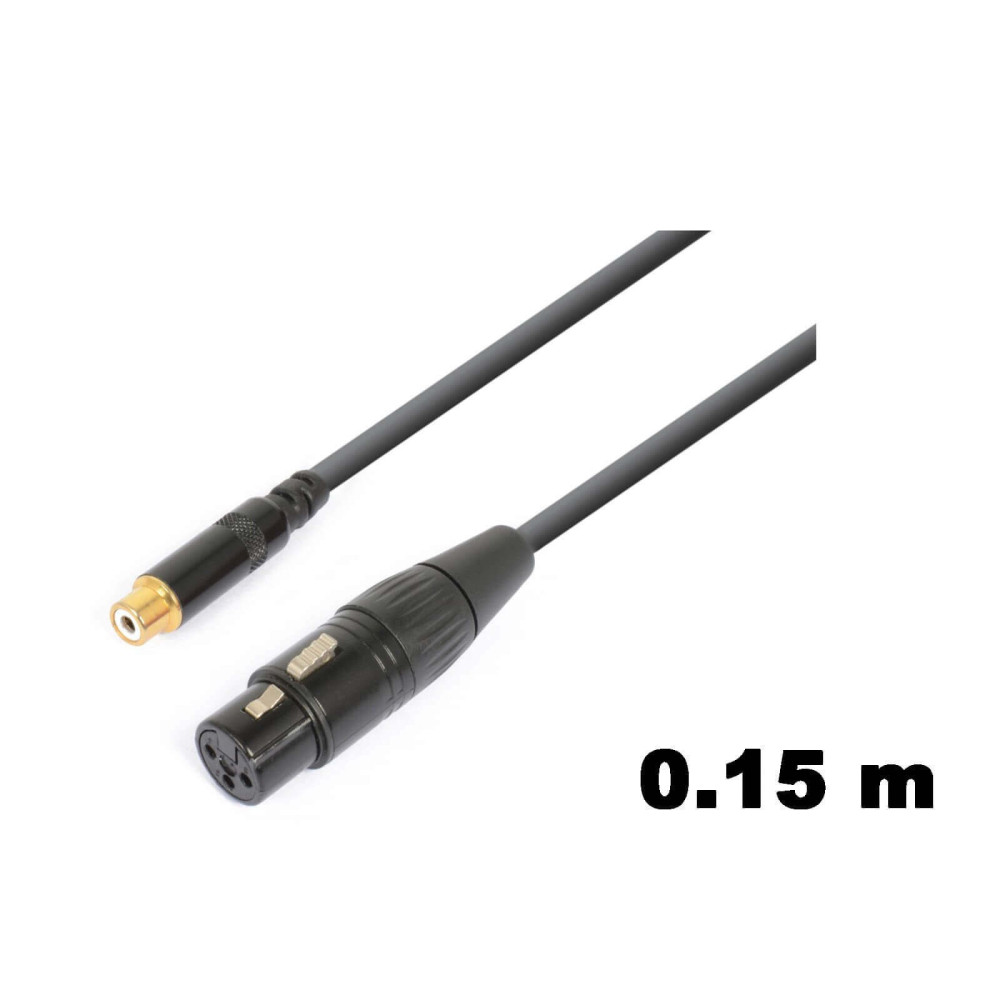PD Connex CX138 - Átalakító Kábel (XLR mama - RCA mama) - mono