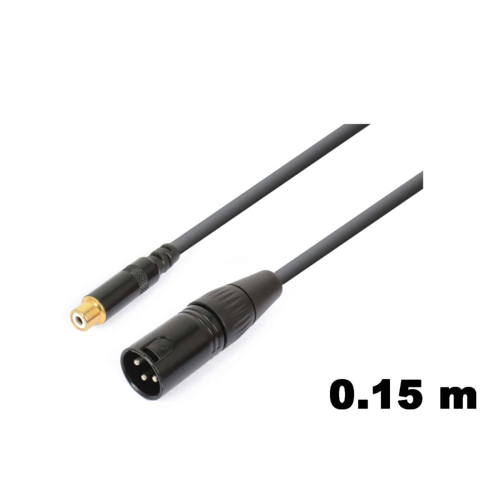 PD Connex CX134 Átalakító Kábel (XLR papa - RCA mama) - mono