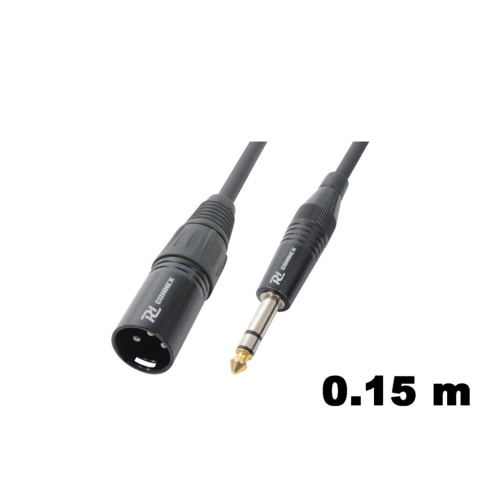 PD Connex CX139 Átalakító Kábel (XLR papa - 6,3 mm Jack papa) - Sztereó / Szimmetrikus