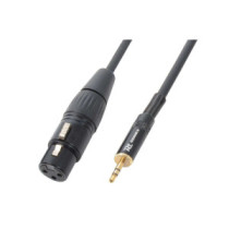 PD Connex CX50-0,5 sztereo jelkábel (3,5 mm Sztereo Jack - XLR mama) - (0,5 m)