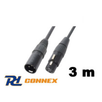 PD Connex CX35-3m jelkábel (XLR mama - XLR papa)