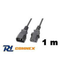 PD Connex CX18 230V tápkábel hosszabbító 1m (IEC C14 - IEC C13)