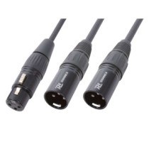 PD Connex CX140-0,5  jelkábel, Y-Kábel, splitter (1x XLR mama - 2x XLR papa) - (0,5 m)