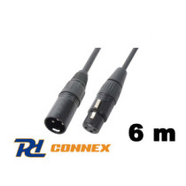 PD Connex CX100-6 DMX kábel (XLR mama - XLR papa) - (6 m)