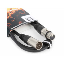 PD Connex CX102-1,5 5-PIN DMX kábel (5 pin XLR mama - 5 pin XLR papa)  - (1,5 m)