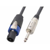 PD Connex CX27-5m Prémium hangfalkábel (Speakon - 6,3 mm Jack) (2x1,5 mm2) + tépőzár