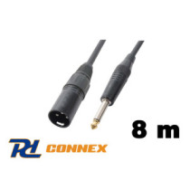 PD Connex CX38-8m jelkábel (6,3 mm Jack - XLR papa)