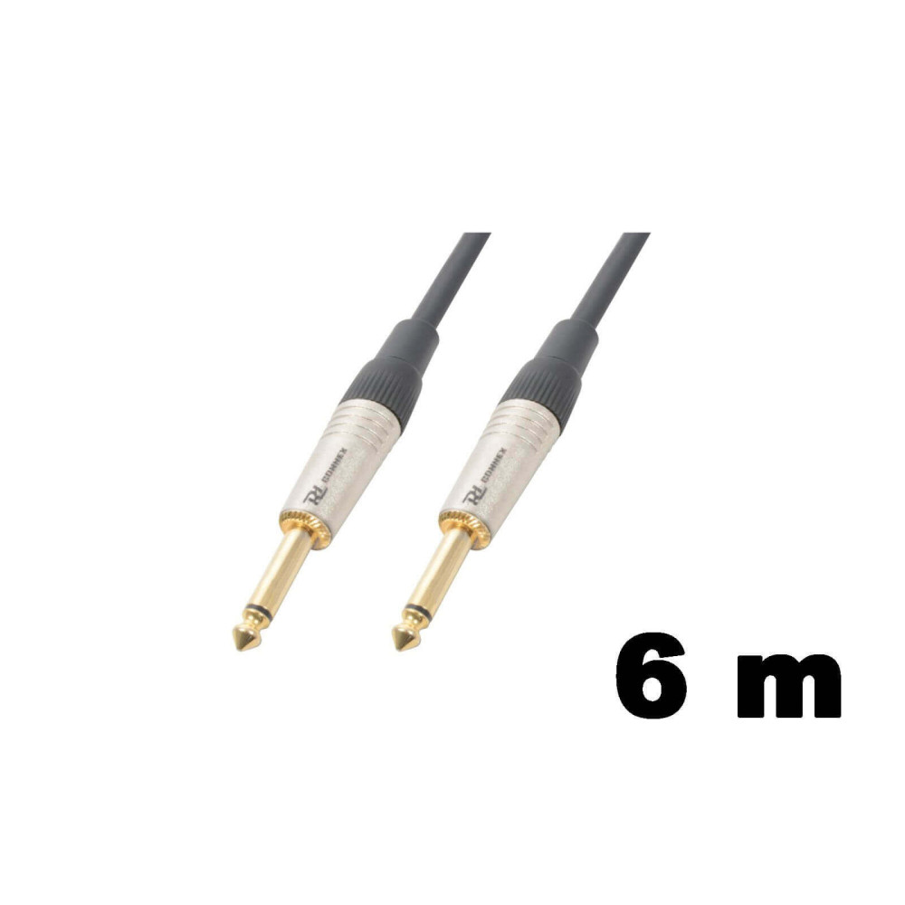 PD Connex CX116-6m Gitárkábel ARANYOZOTT (6,3 mm Jack mono - 6,3 mm Jack mono)