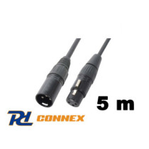 Thunder MC199-5m jelkábel (XLR mama - XLR papa)