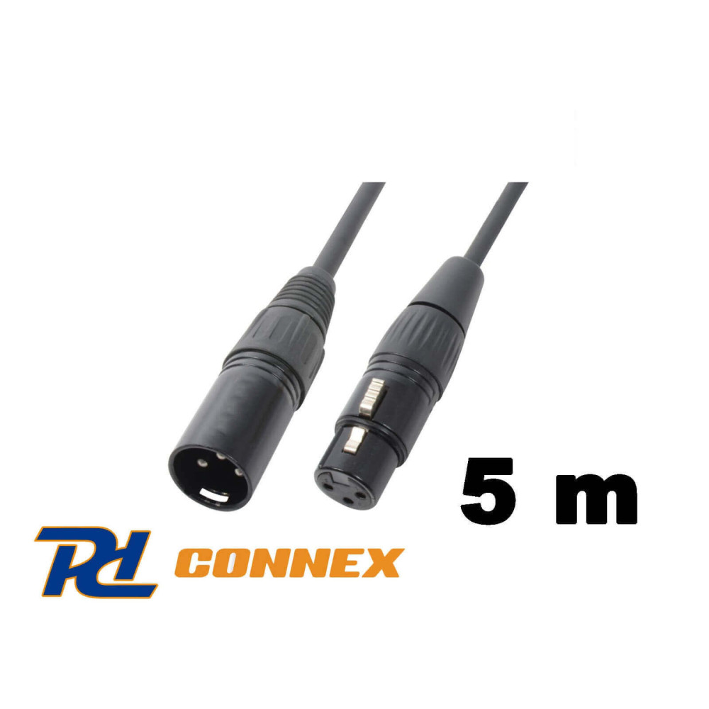 Thunder MC199-5m jelkábel (XLR mama - XLR papa)