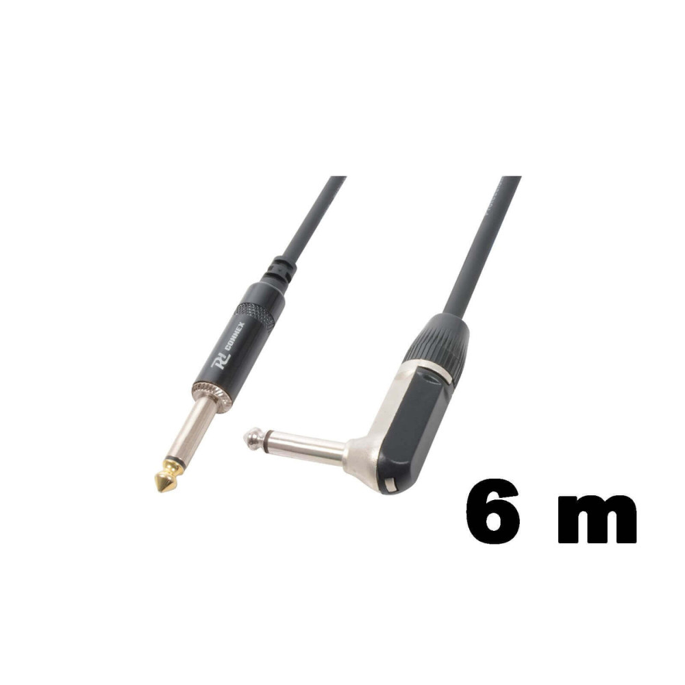 PD Connex CX115-6m Gitárkábel PIPA (6,3 mm Jack mono - 6,3 mm Jack pipa mono)