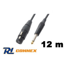 PD Connex CX40-12m jelkábel (6,3 mm Jack - XLR mama)