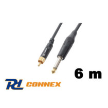 Thunder GX95-6m jelkábel (6,3 mm Jack - RCA)