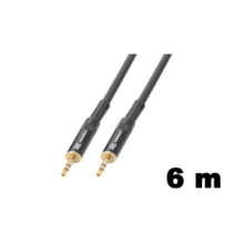 PD Connex CX88-6 sztereo jelkábel (3,5 mm Jack - 3,5 mm Jack) - (6 m)