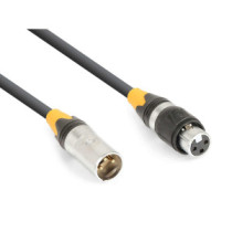 PD Connex CX104-6 IP65 VÍZÁLLÓ DMX / XLR 3Pin Jelkábel (XLR mama - XLR papa) - (6 m)