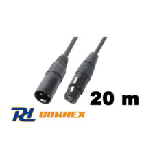 PD Connex CX35-20m jelkábel (XLR mama - XLR papa)