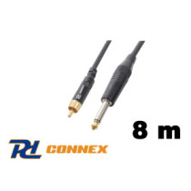 Thunder GX95-8m jelkábel (6,3 mm Jack - RCA)