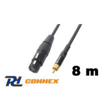 Thunder CX54-8m jelkábel (RCA - XLR mama)