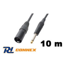 Thunder CX38-10m jelkábel (6,3 mm Jack - XLR papa)