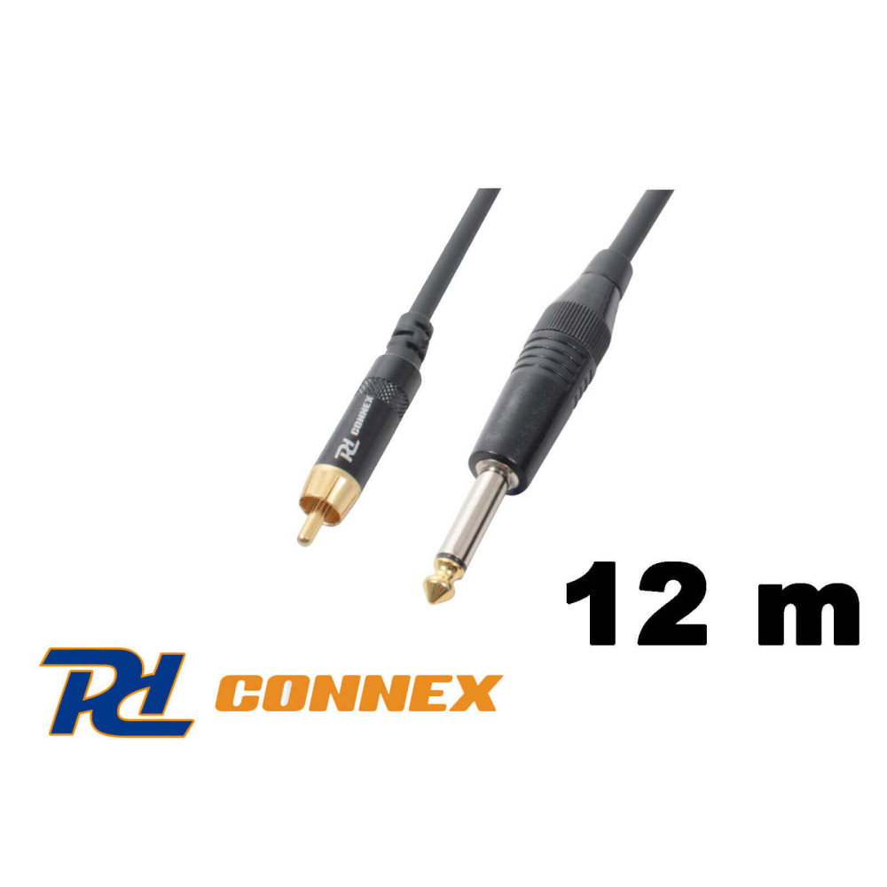 Thunder GX95-12m jelkábel (6,3 mm Jack - RCA)